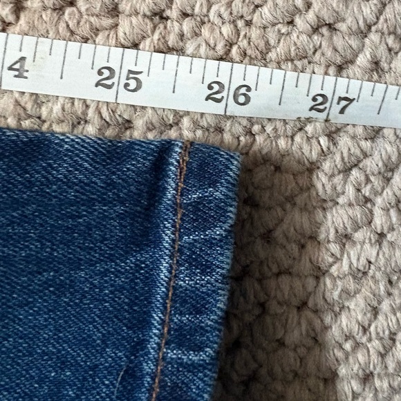 Apiece Apart Women’s Merida Tulum Wash High Rise Crop Classic Blue Women's Jeans - Picture 4 of 6